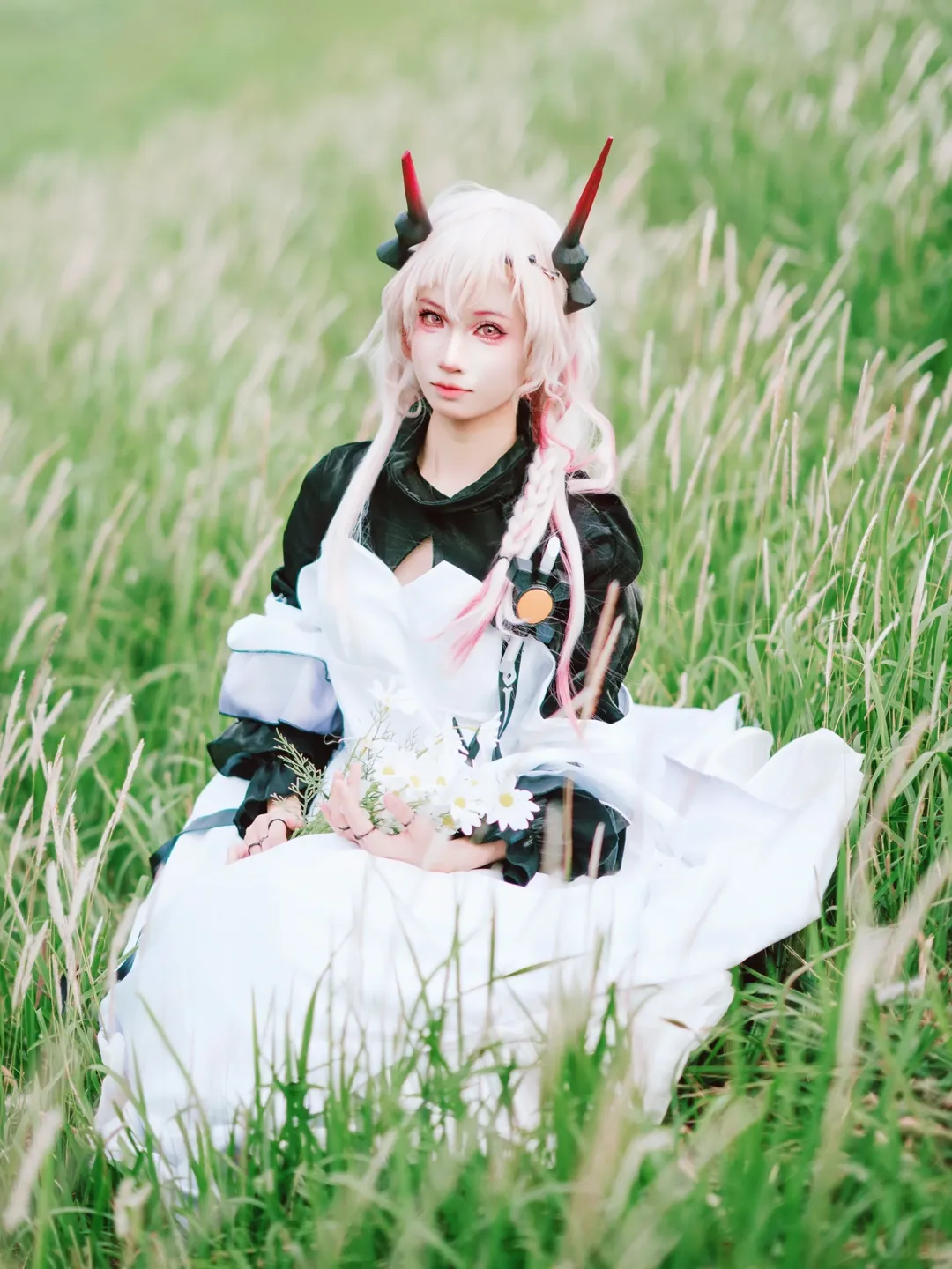 cosplay, Outdoor shoot, Arknights, Theresa Cosplay, Descent of the Snowy Mountain 1101