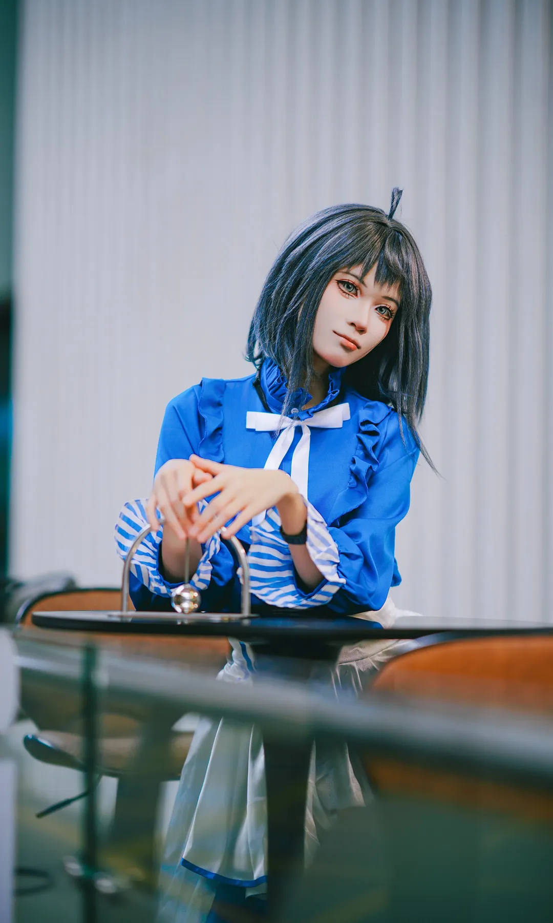 攝影分享, cosplay日常, 女僕裝cos, 羽毛筆cos, 明日方舟未許之地