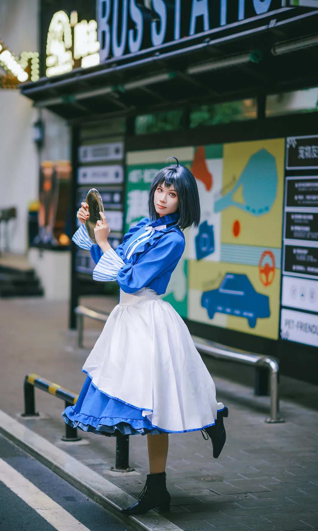 コスプレ, 二次元撮影, ロケーション撮影, アークナイツ, ラ・プルマ コスプレ