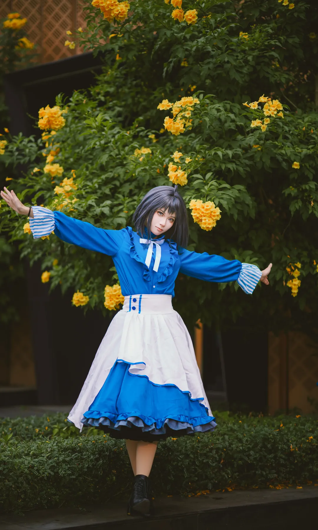 cosplay, 二次元摄影, 外景拍摄, 明日方舟, 羽毛笔cos - 第2张