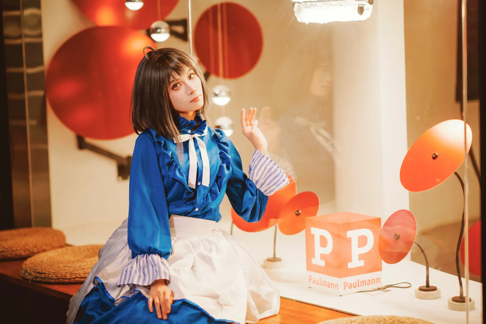 女仆装, 明日方舟, 未许之地, 平安夜, 羽毛笔cos - 第2张