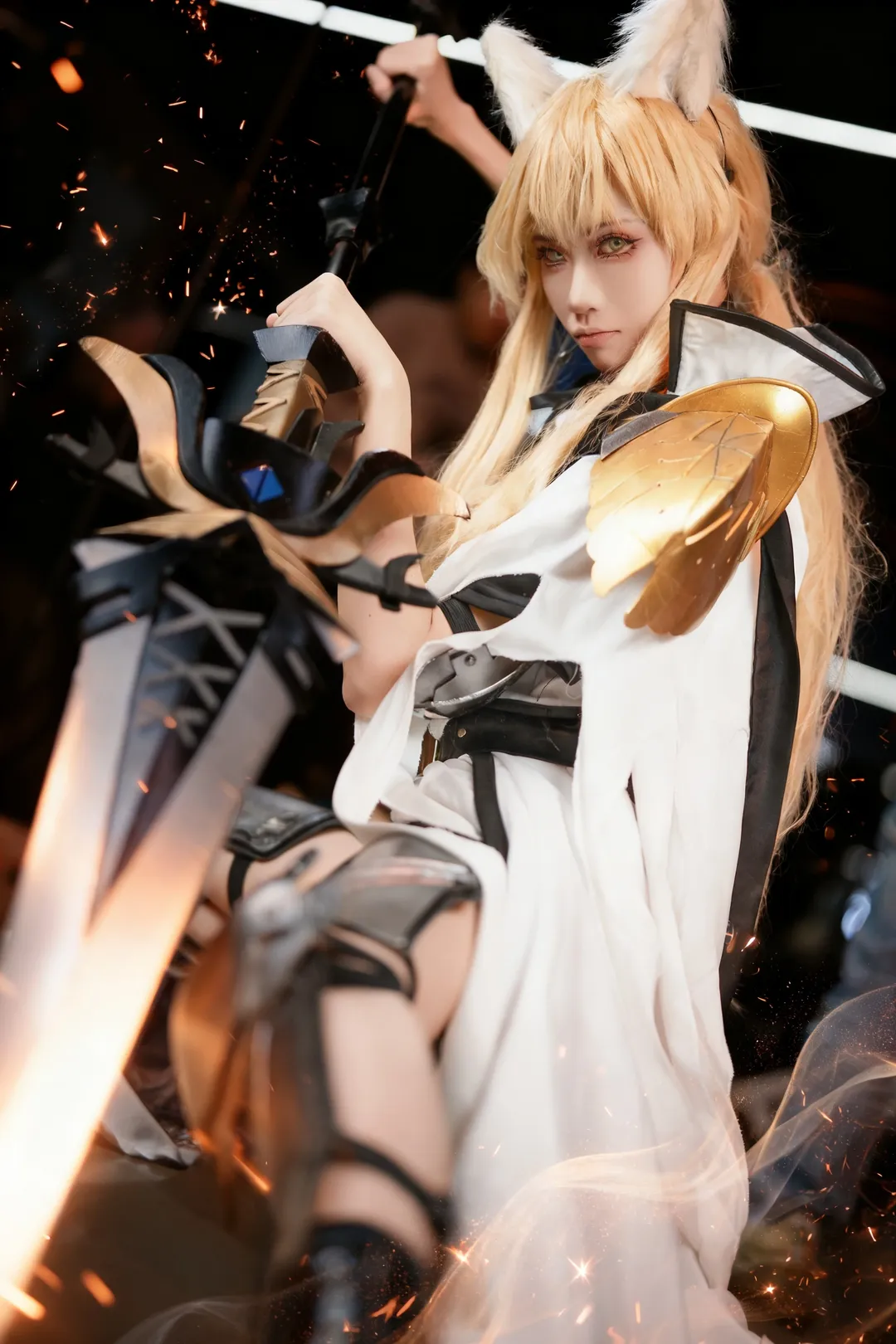 コスプレ, アークナイツ, ストッキング, 耀騎士ニアール コスプレ, 光の道程