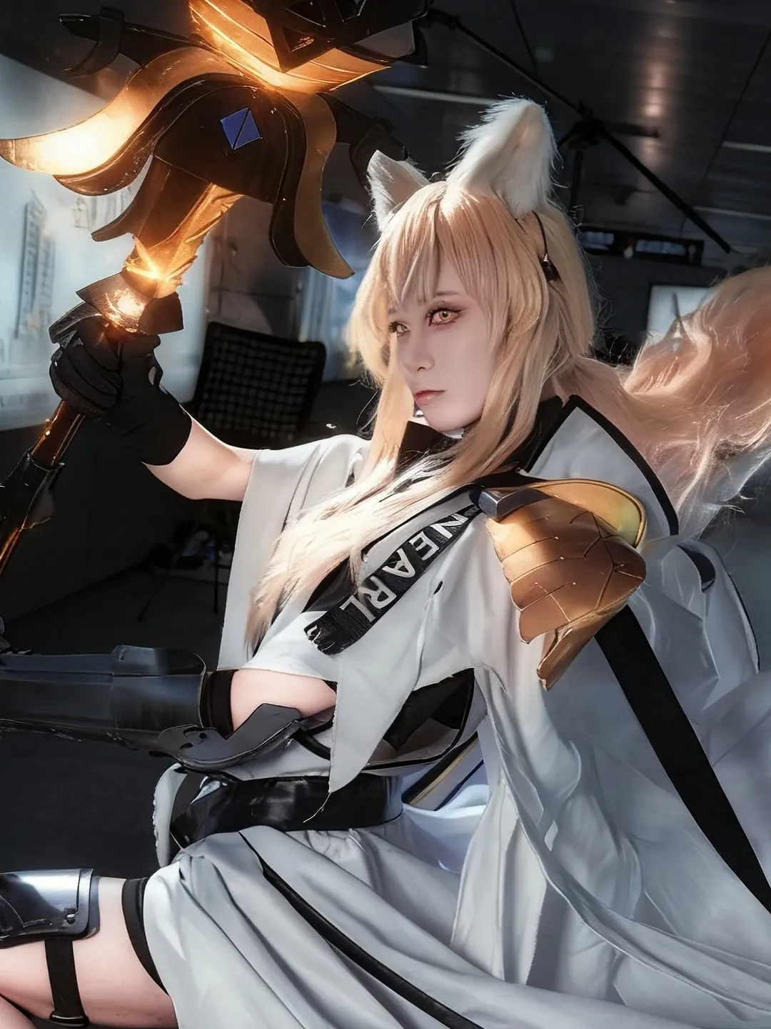 cosplay, 明日方舟, 新年快乐, 兽耳, 库兰塔年 - 第1张