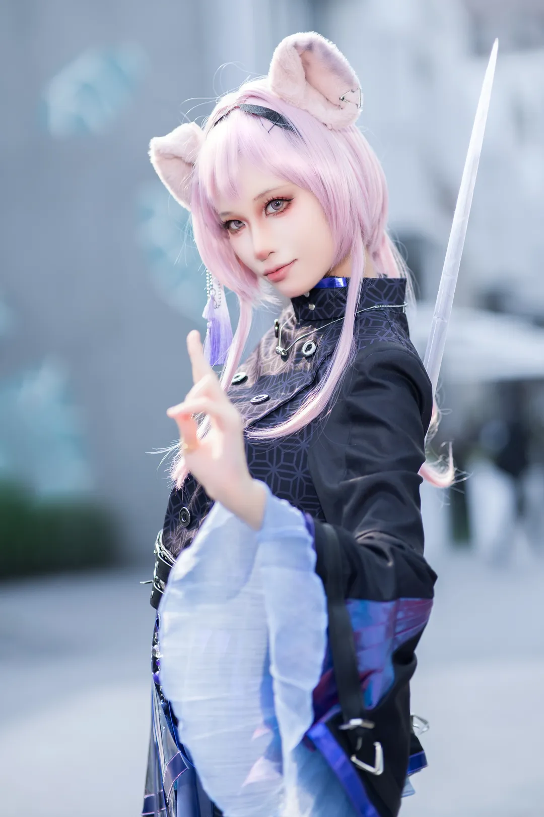 明日方舟, 明日方舟only, 林雨霞cos, 兽耳cosplay, 外拍分享 - 第6张