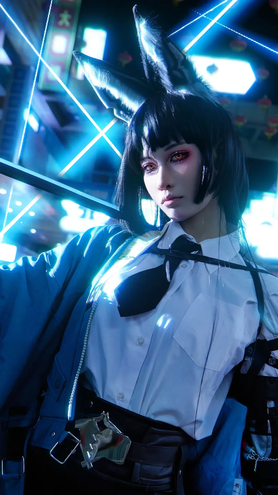 绝区零, 星见雅cos, 对空六课, cosplay摄影, 战术少女cos