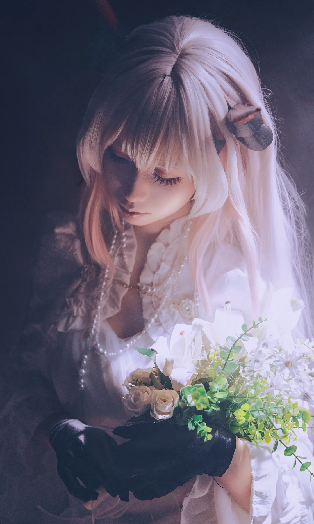明日方舟, 特蕾西娅cos, 二次元角色, COSPLAY摄影, 洋装造型