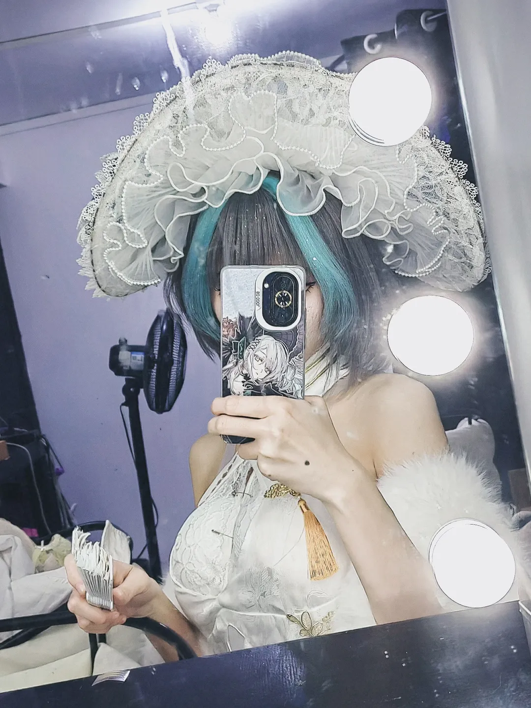 cosplay, 柴郡cos, 碧藍航線, C服分享, 鏡面對鏡自拍 - 第1張