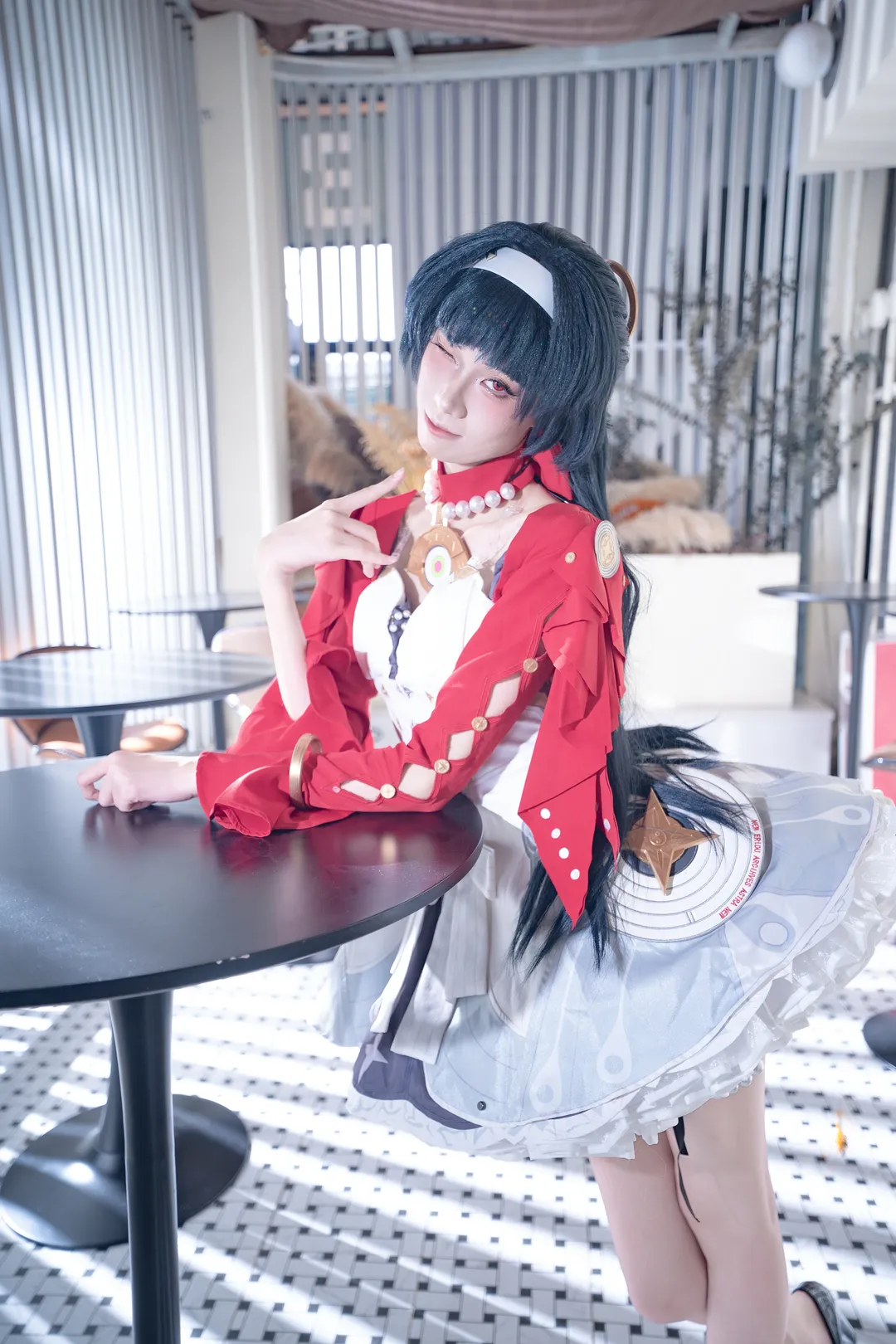 ゼンレスゾーンゼロ, コスプレ撮影, アストラ・ヤオコスプレ, カフェの外観, スナップショット