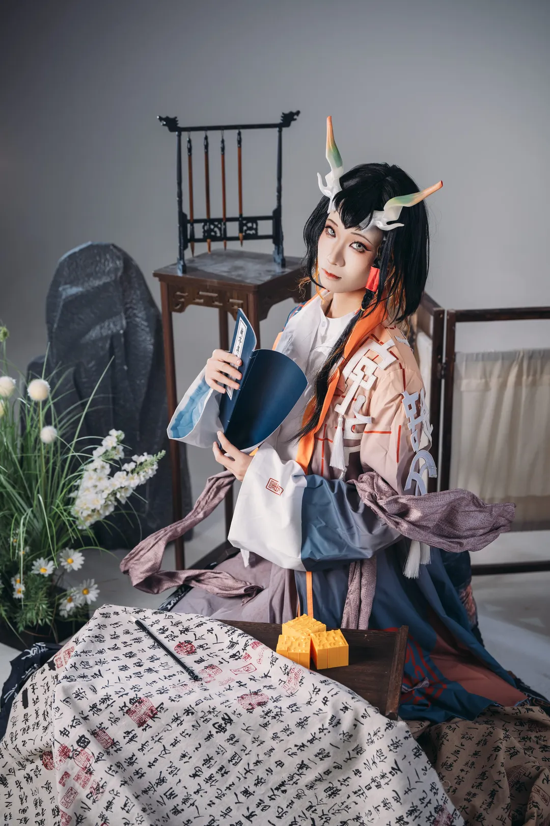 cosplay, Arknights, 2D Vision Project, Traditional Chinese style cosplay, Jie cosplay