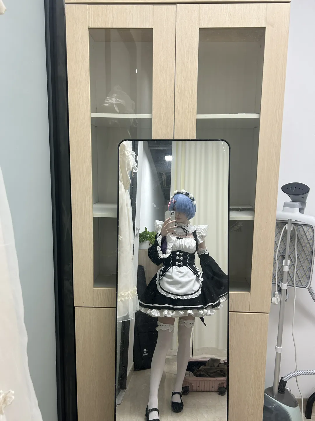 从零开始的异世界生活, 蕾姆cos, 白丝穿搭, 妮可妮蔻cos服, 女仆装测评 - 第1张
