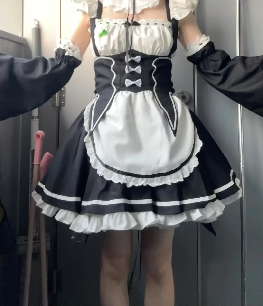 从零开始的异世界生活, 蕾姆cos, 白丝穿搭, 妮可妮蔻cos服, 女仆装测评 - 第3张