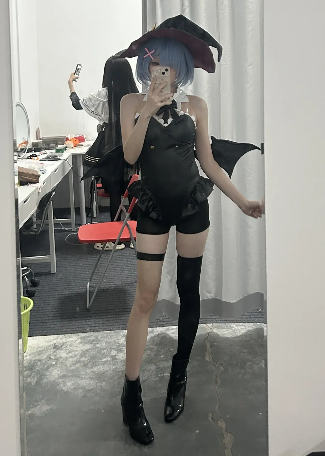 二次元, 蕾姆cos, Re:从零开始的异世界生活, 万圣节cos, 丝袜