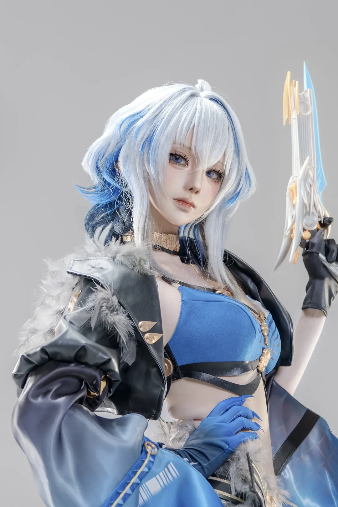 鳴潮, 二次元, cosplay, 嘉貝莉娜cos, 絲襪 - 第1張
