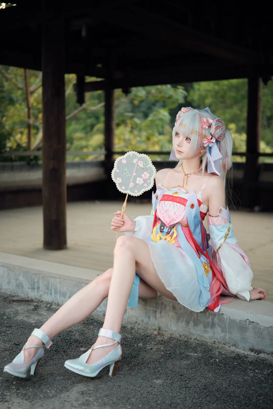 鸣潮, 今汐cos, 外景摄影, cosplay分享, 国风二次元 - 第2张