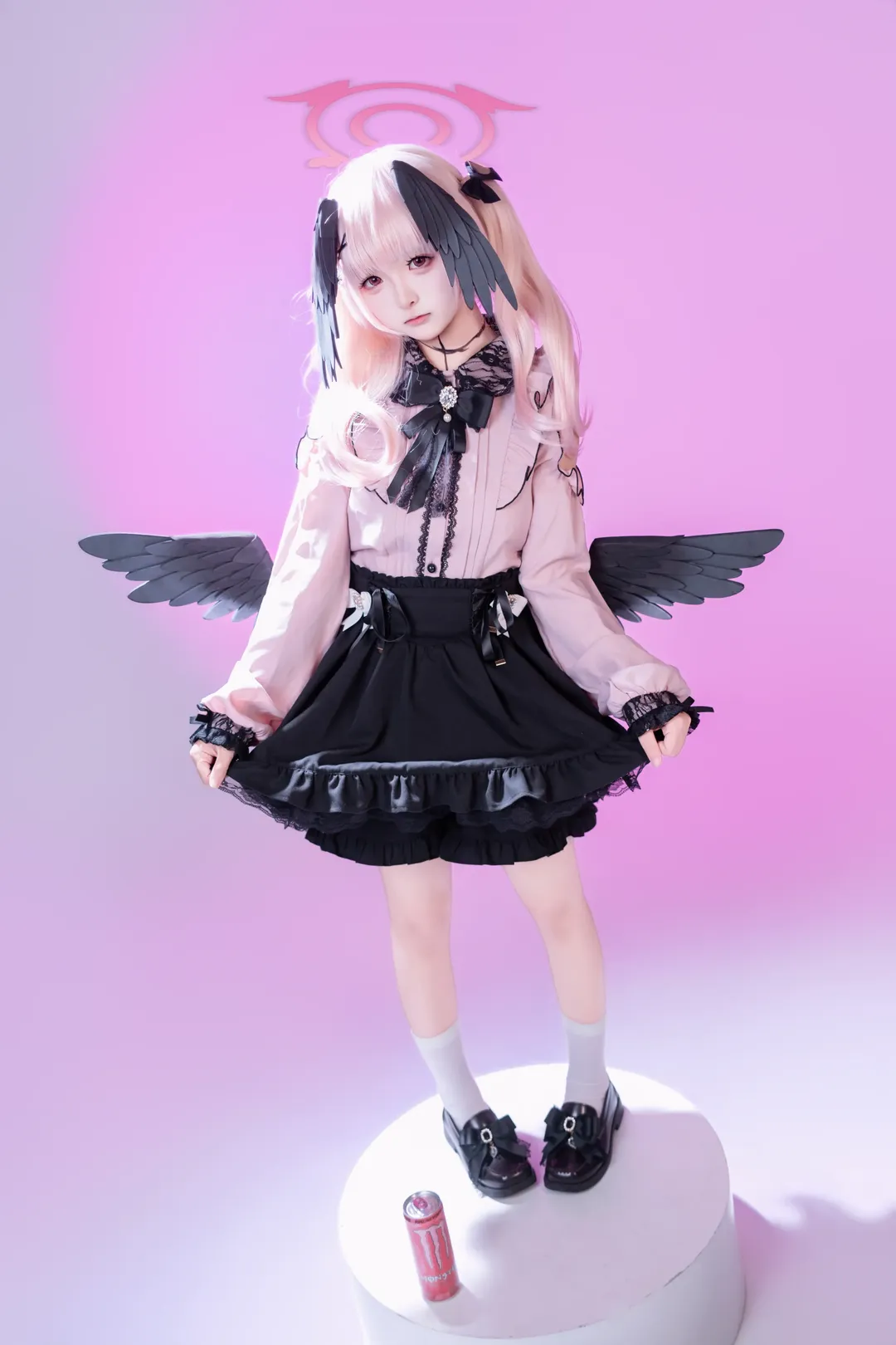 下江小春cos, 二次元角色, cosplay摄影, 白棚拍照, 蕾系穿搭 - 第3张