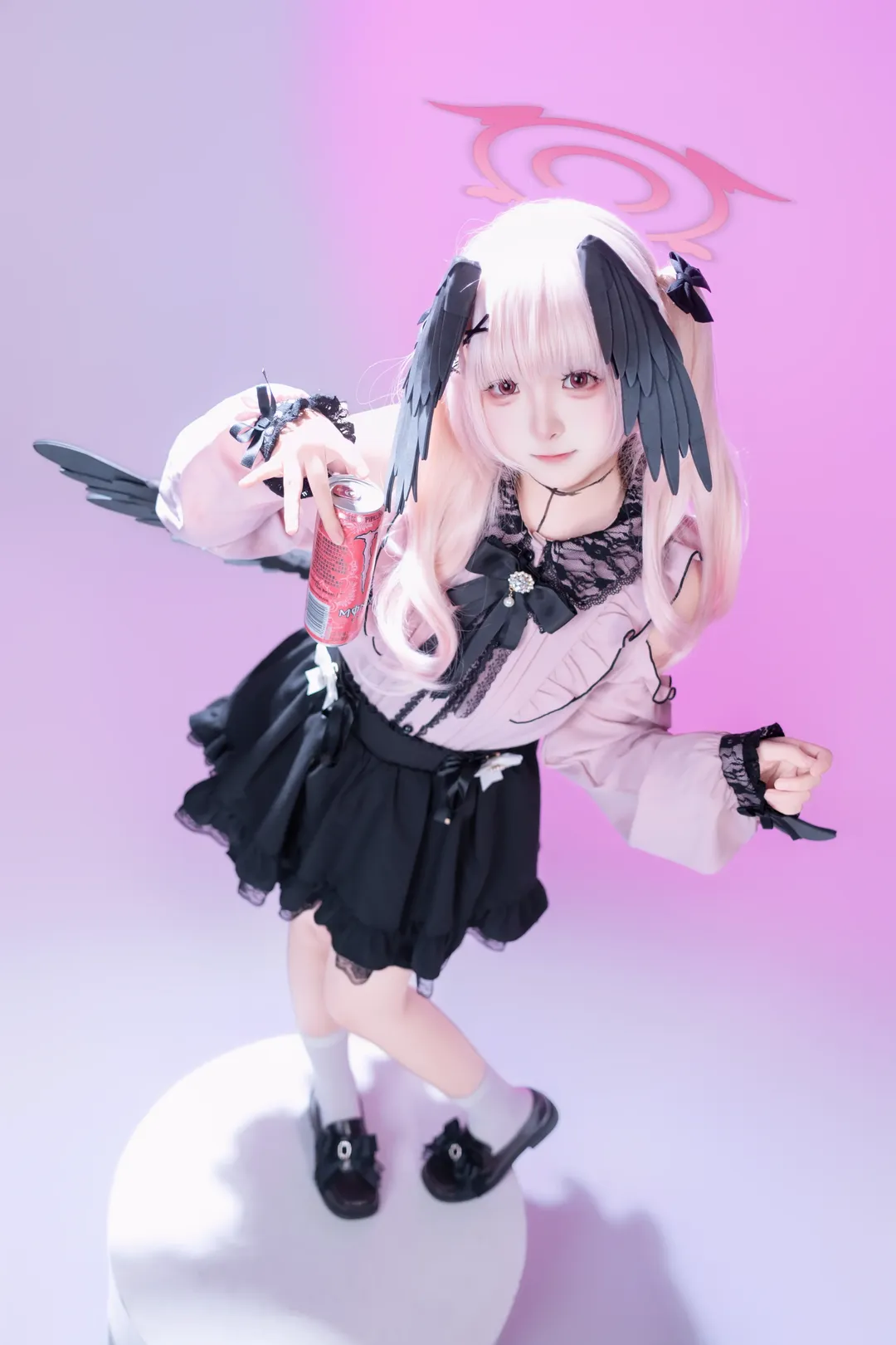 下江小春cos, 二次元角色, cosplay摄影, 白棚拍照, 蕾系穿搭 - 第4张