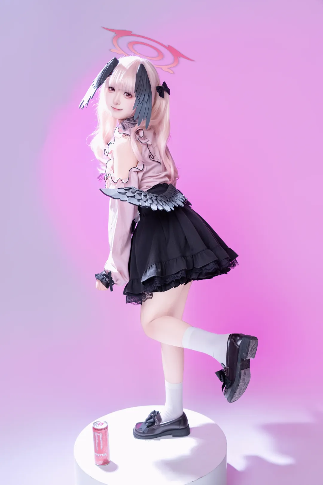 下江小春cos, 二次元角色, cosplay摄影, 白棚拍照, 蕾系穿搭 - 第5张