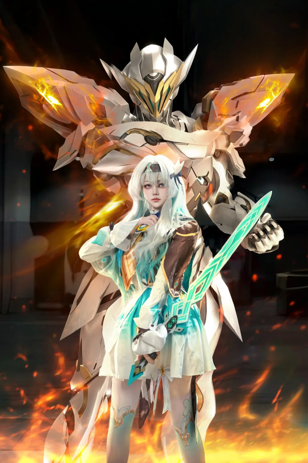 崩壞星穹鐵道, 流螢cos, 星核獵手, 遊戲角色扮演, 機甲cosplay