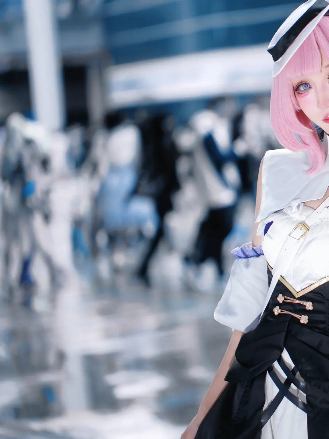 爱莉希雅cos, cosplay, 精灵耳, cp30, 粉色头发 - 第1张