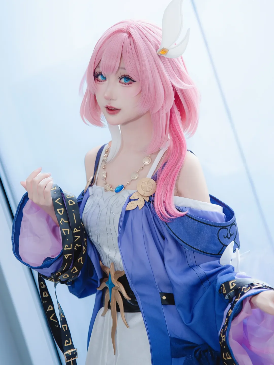 Cyrene Cosplay, Honkai: Star Rail, Event photo sharing, Cosplay costumes, makeup, and props, Round sleeve shaping - Image 1