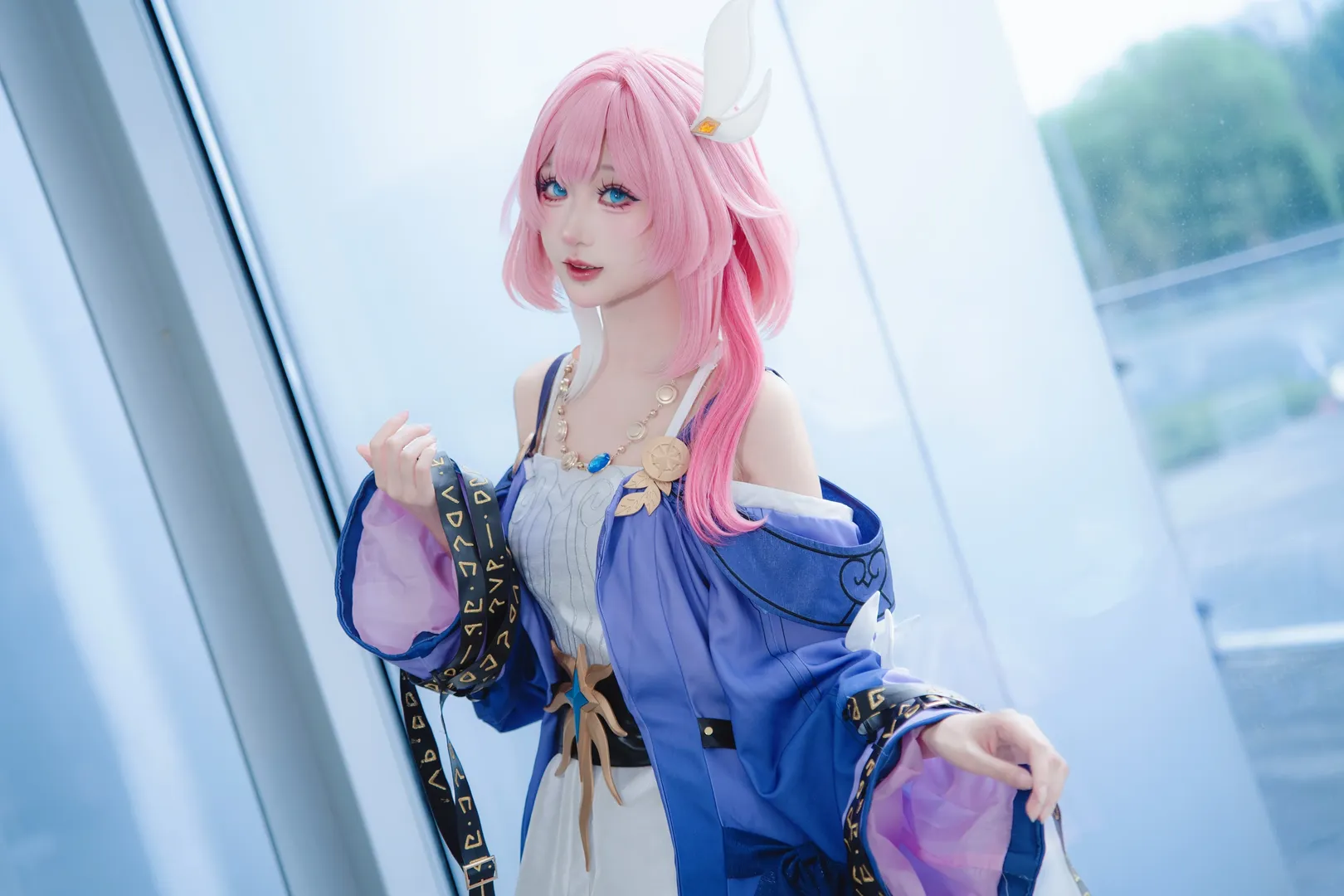 Cyrene Cosplay, Honkai: Star Rail, Event photo sharing, Cosplay costumes, makeup, and props, Round sleeve shaping - Image 3