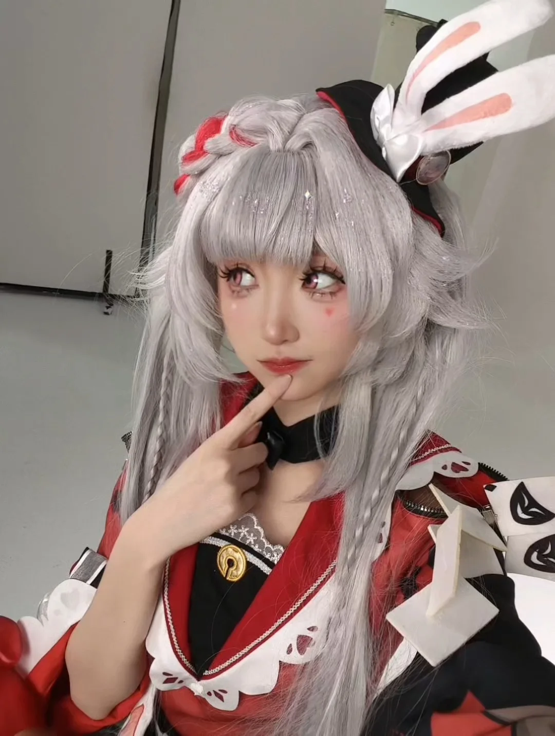 崩坏星穹铁道, 花火cos, cosplay分享, 二次元装扮, 银发兔耳 - 第1张