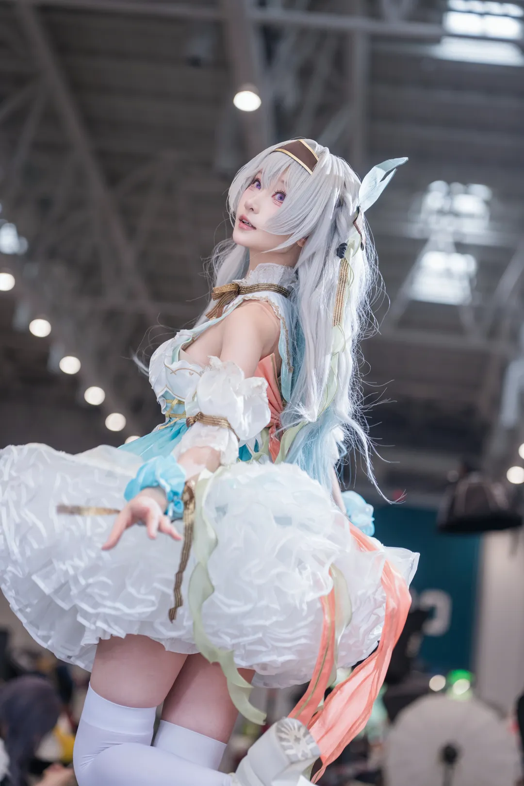 角色扮演, 崩坏星穹铁道, 流萤cos, 漫展摄影, 白丝cos - 第1张