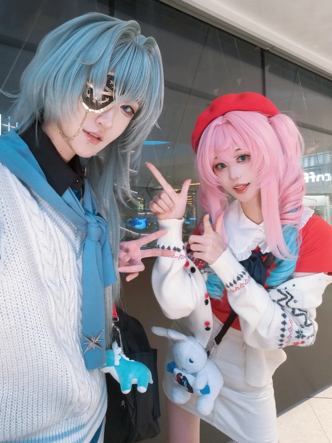 崩坏星穹铁道, 风堇cos, 那刻夏cos, 崩铁大白兔联动, 树庭组