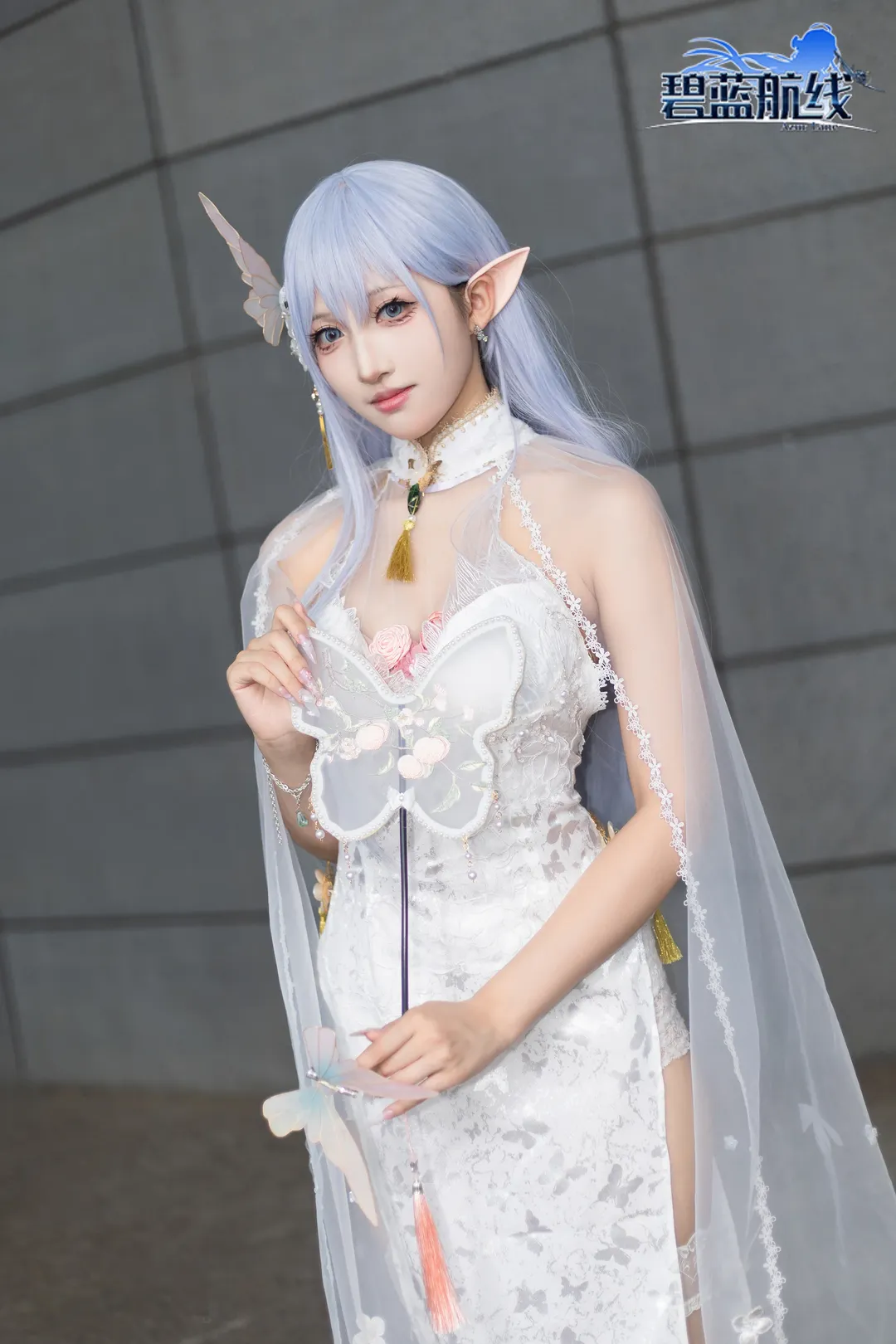 碧蓝航线, 成都世界线漫展, 白丝穿搭, cosplay返图, 阿尔比恩cos - 第1张
