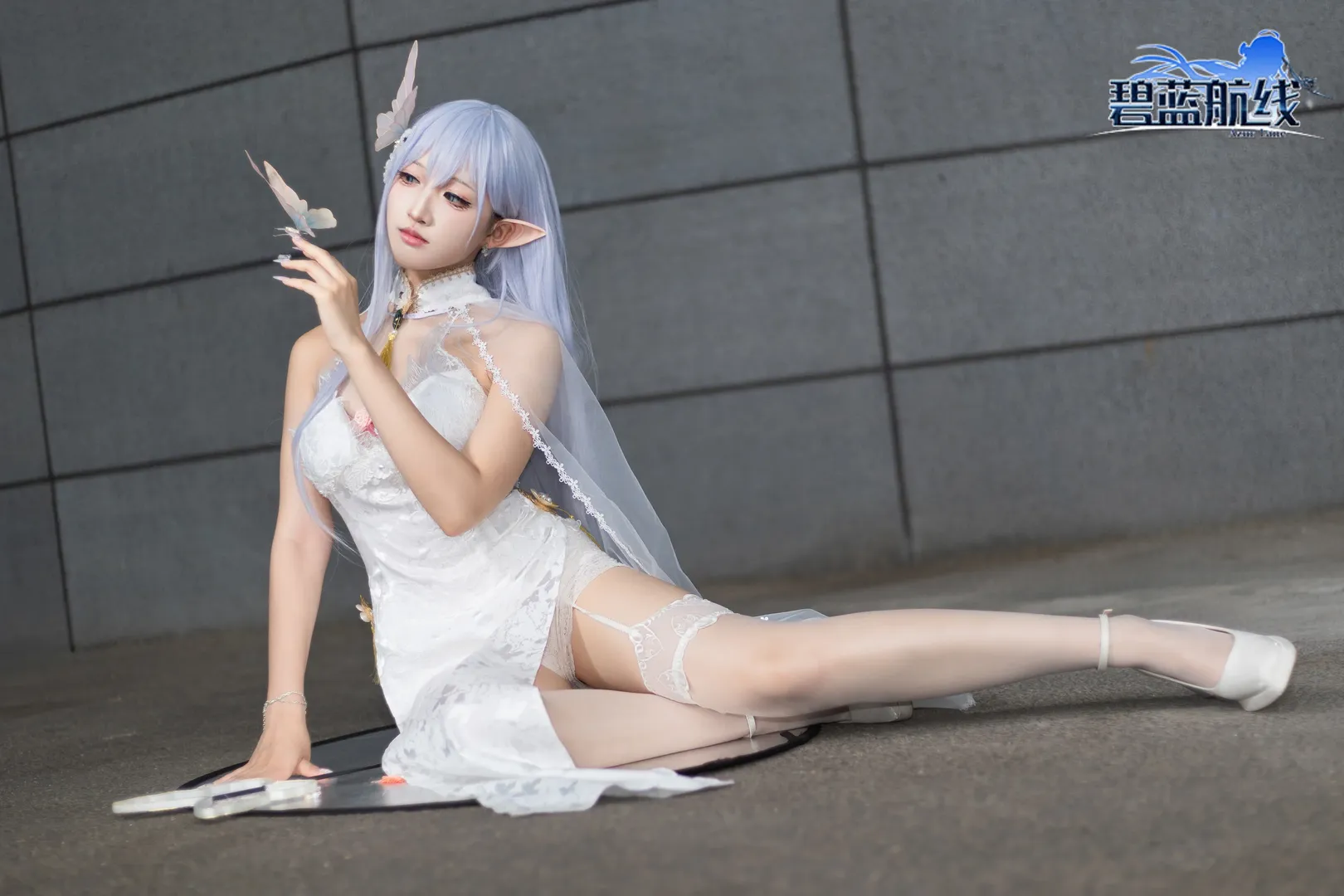 碧蓝航线, 成都世界线漫展, 白丝穿搭, cosplay返图, 阿尔比恩cos