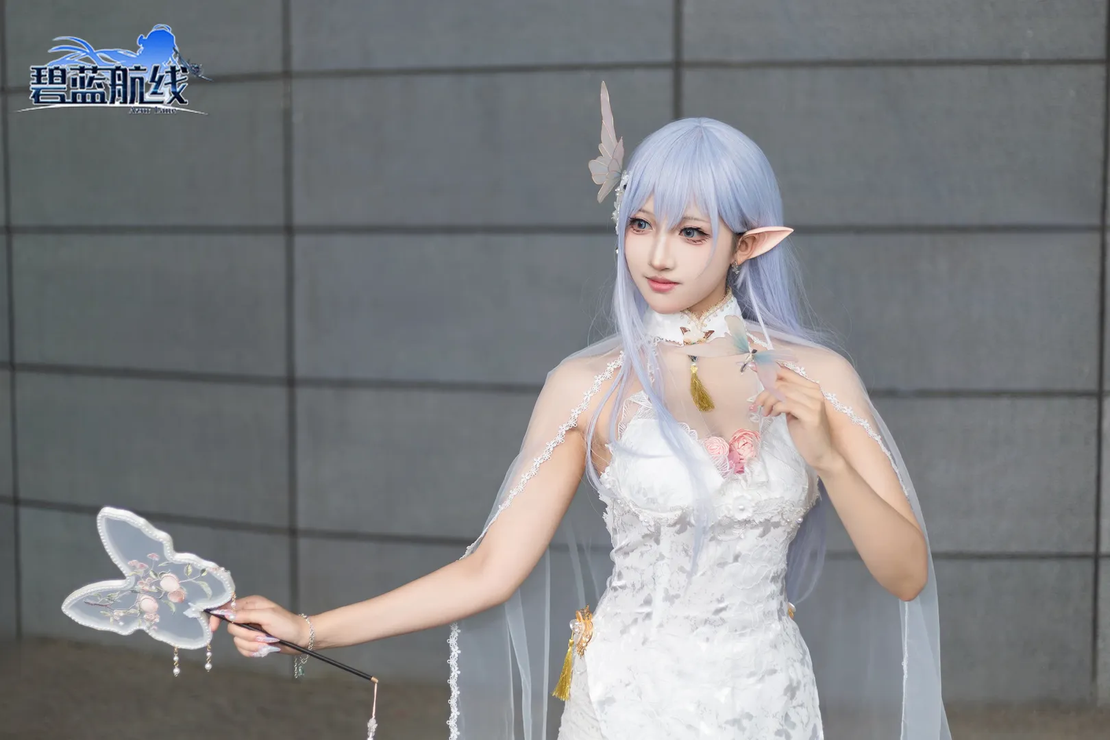 碧蓝航线, 成都世界线漫展, 白丝穿搭, cosplay返图, 阿尔比恩cos - 第6张