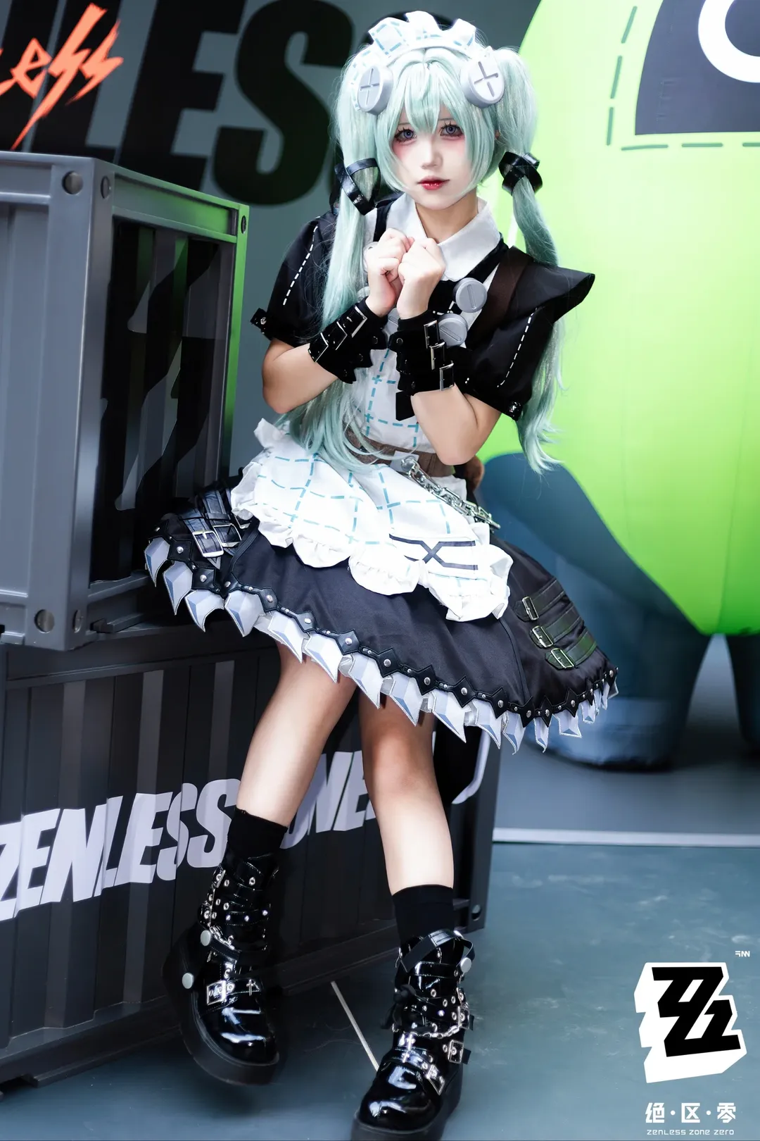 绝区零, 漫展场照, 二次元Cosplay, 可琳cos, 丝袜cos
