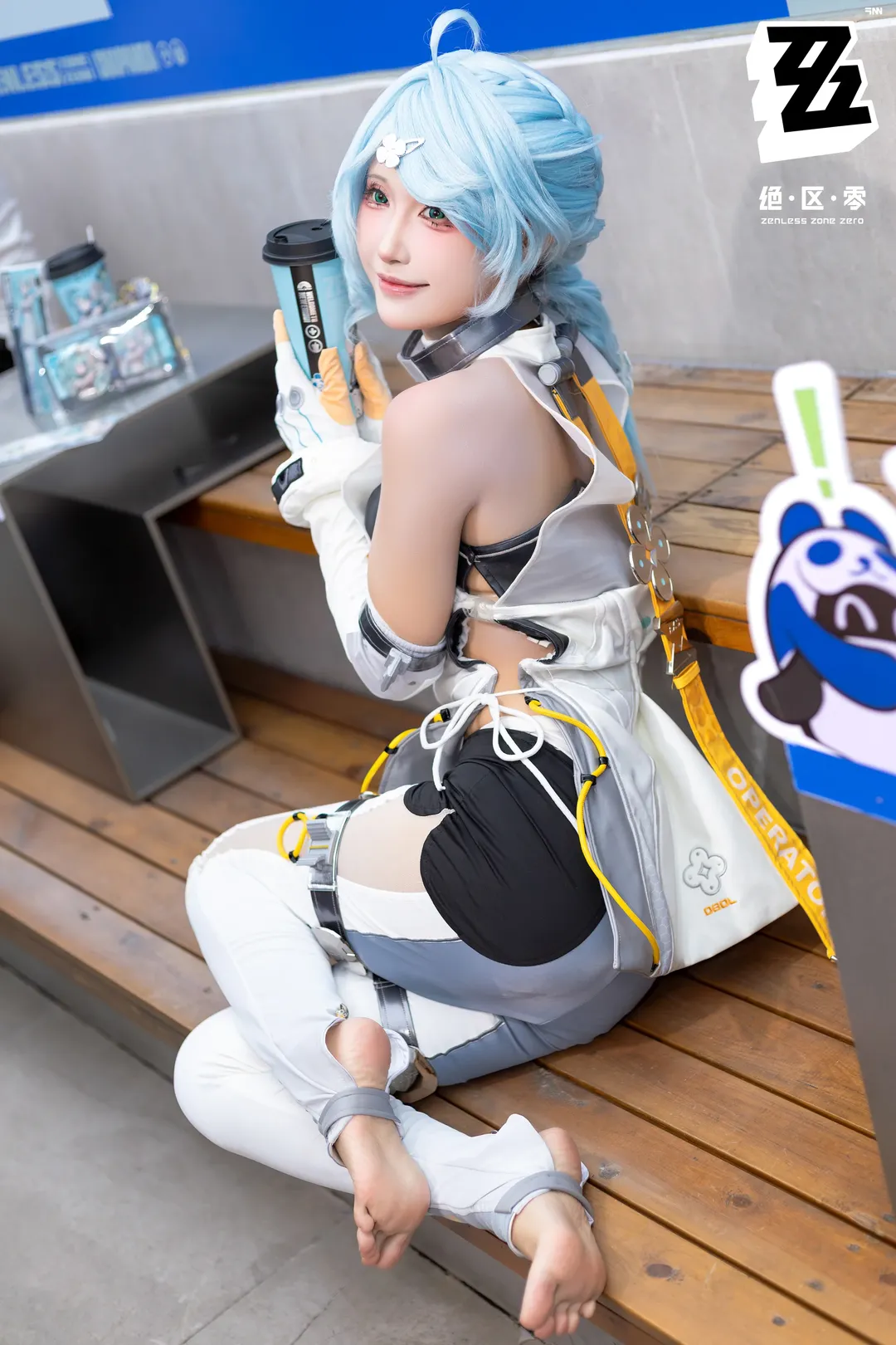 绝区零, cosplay, 席德cos, Coser日常, 茶百道联名