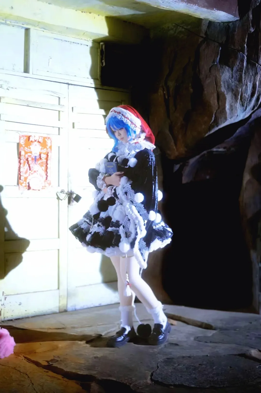 白丝cosplay, 哆来咪獏cos, 东方绀珠传, 深夜游乐园, 东方Project二创 - 第1张