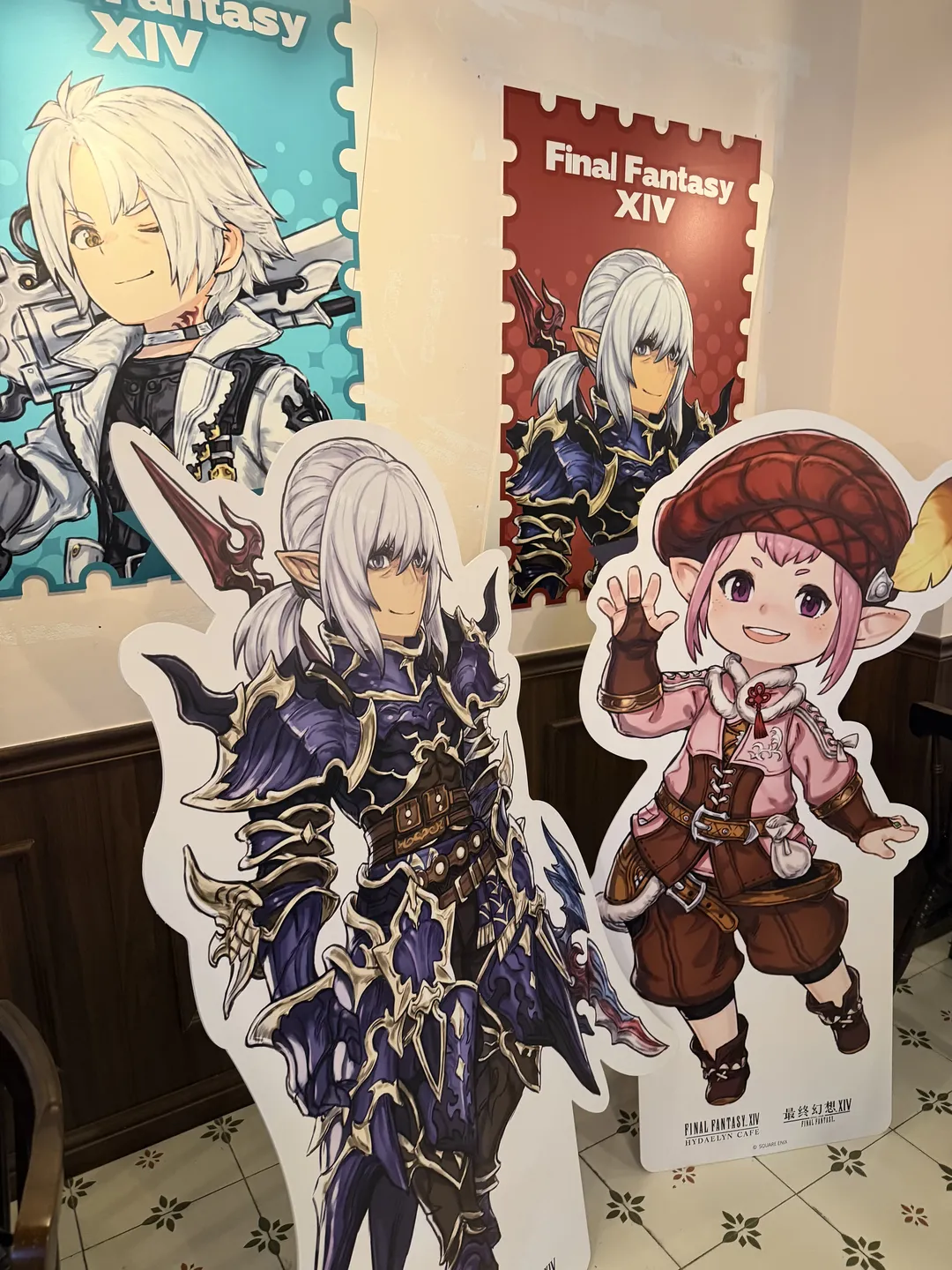 女仆装穿搭, 最终幻想14, ff14猫娘cos, 杭德林快闪店, 主题餐厅探店 - 第4张