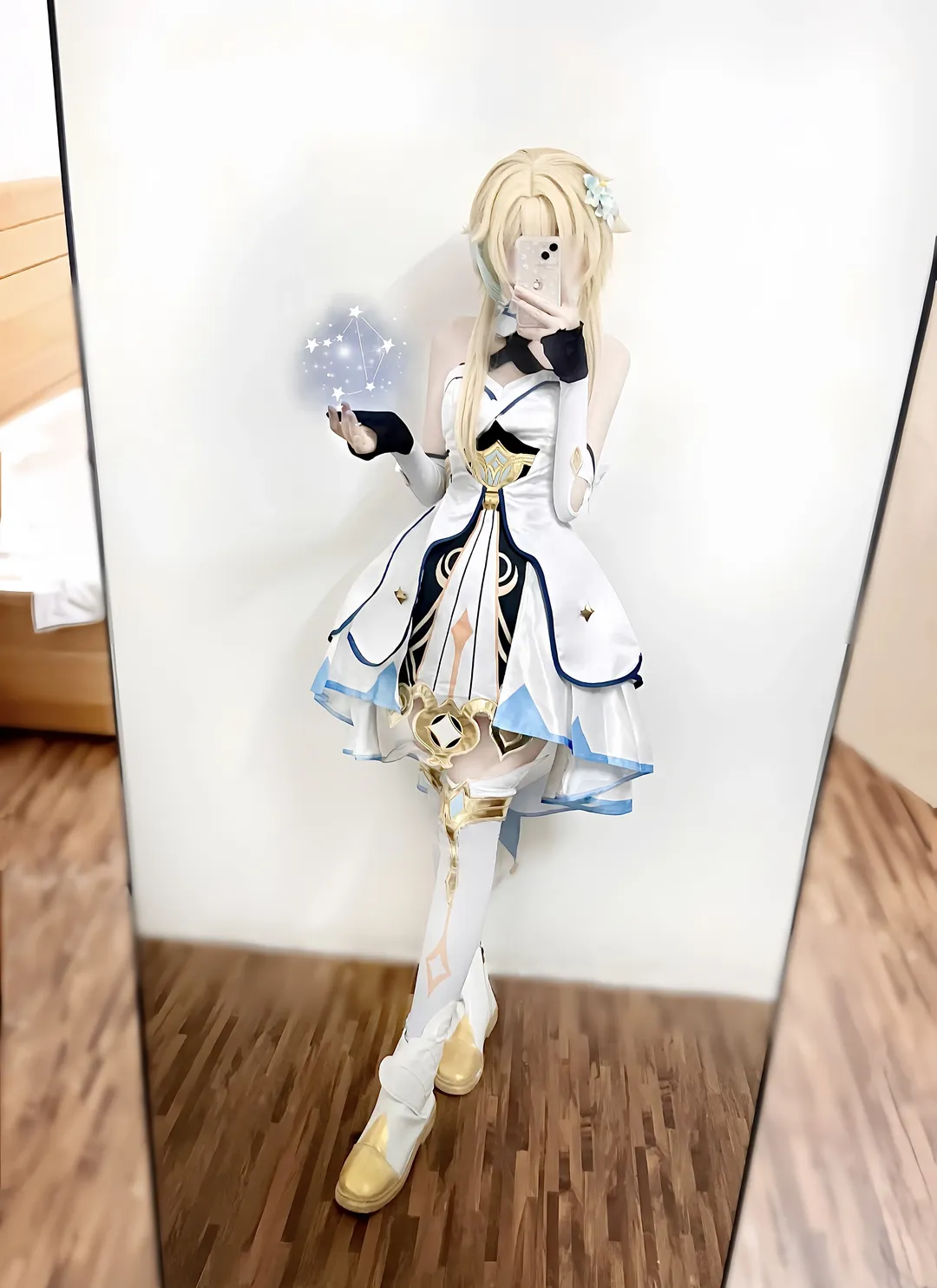 原神, 荧cos, cosplay日常, 原神纳塔, 白丝长筒袜 - 第2张