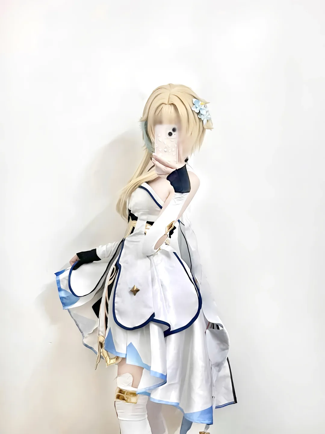 原神, 荧cos, cosplay日常, 原神纳塔, 白丝长筒袜 - 第6张
