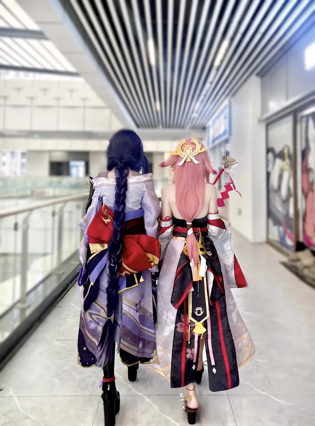 原神, 八重神子cos, 鸣神组, cosplay摄影, 周末日常 - 第1张