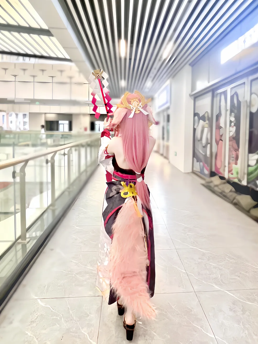 原神, 八重神子cos, 鸣神组, cosplay摄影, 周末日常 - 第7张