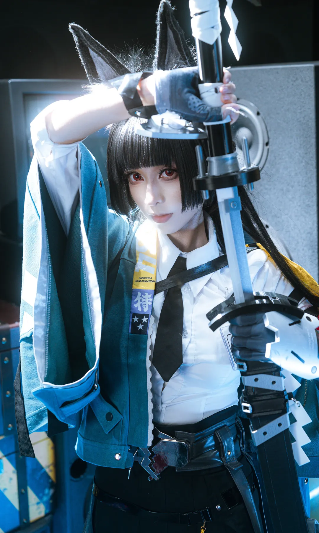 2D, cosplay, Hoshimi Miyabi cosplay, Animal ears, Hair clip photoshoot
