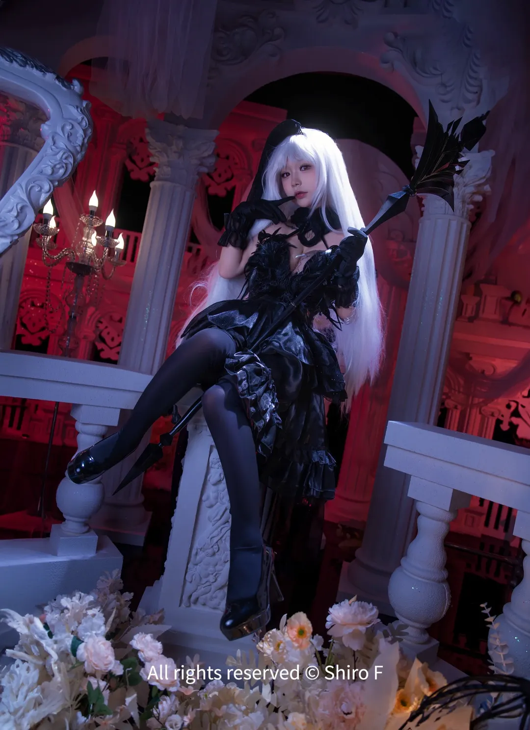 碧藍航線, 阿狸cos, 英雄聯盟, 伊麗莎白cos, 黑絲cosplay