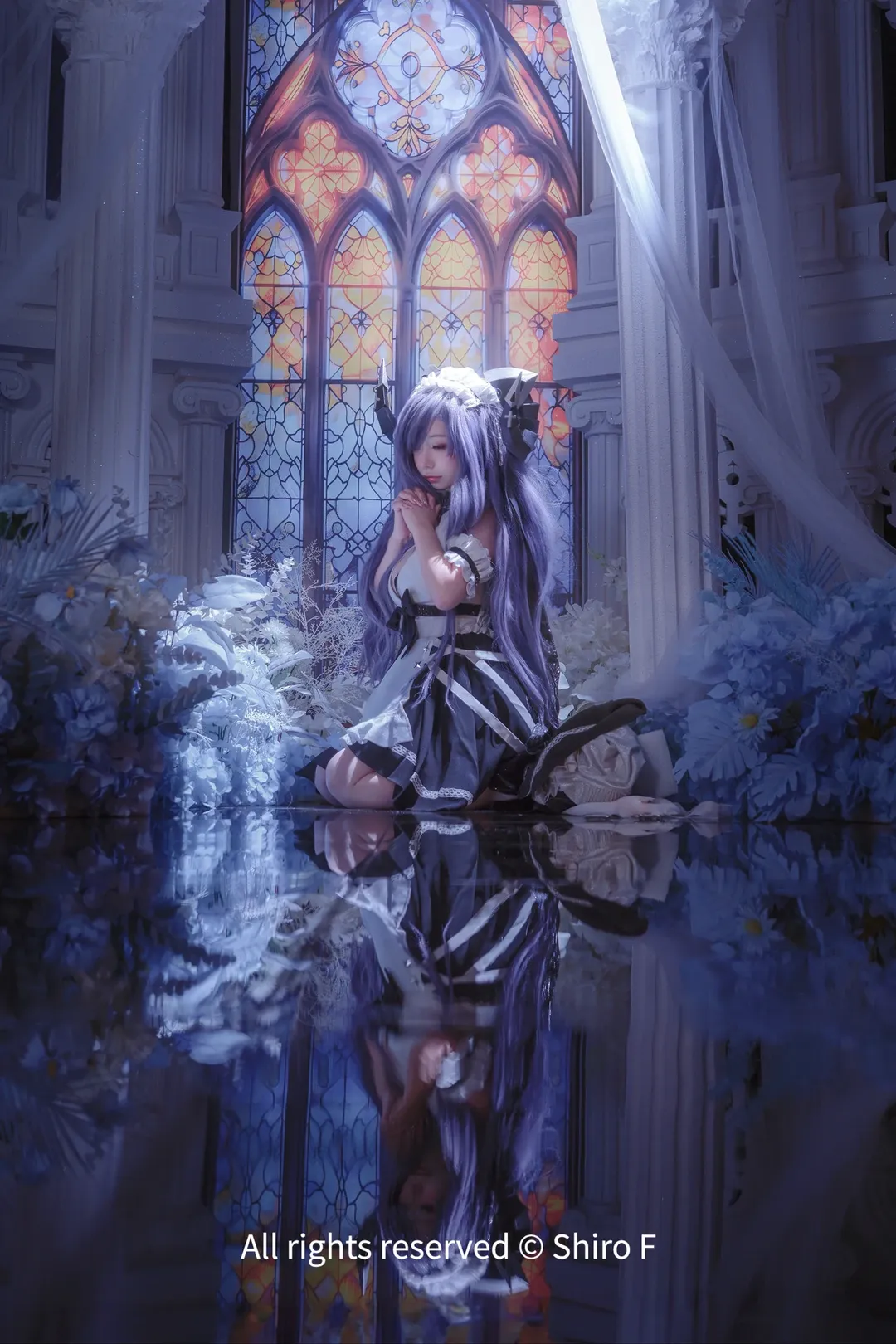碧藍航線, cosplay攝影, 絲襪穿搭, 氛圍感cos, 奧古斯特cos