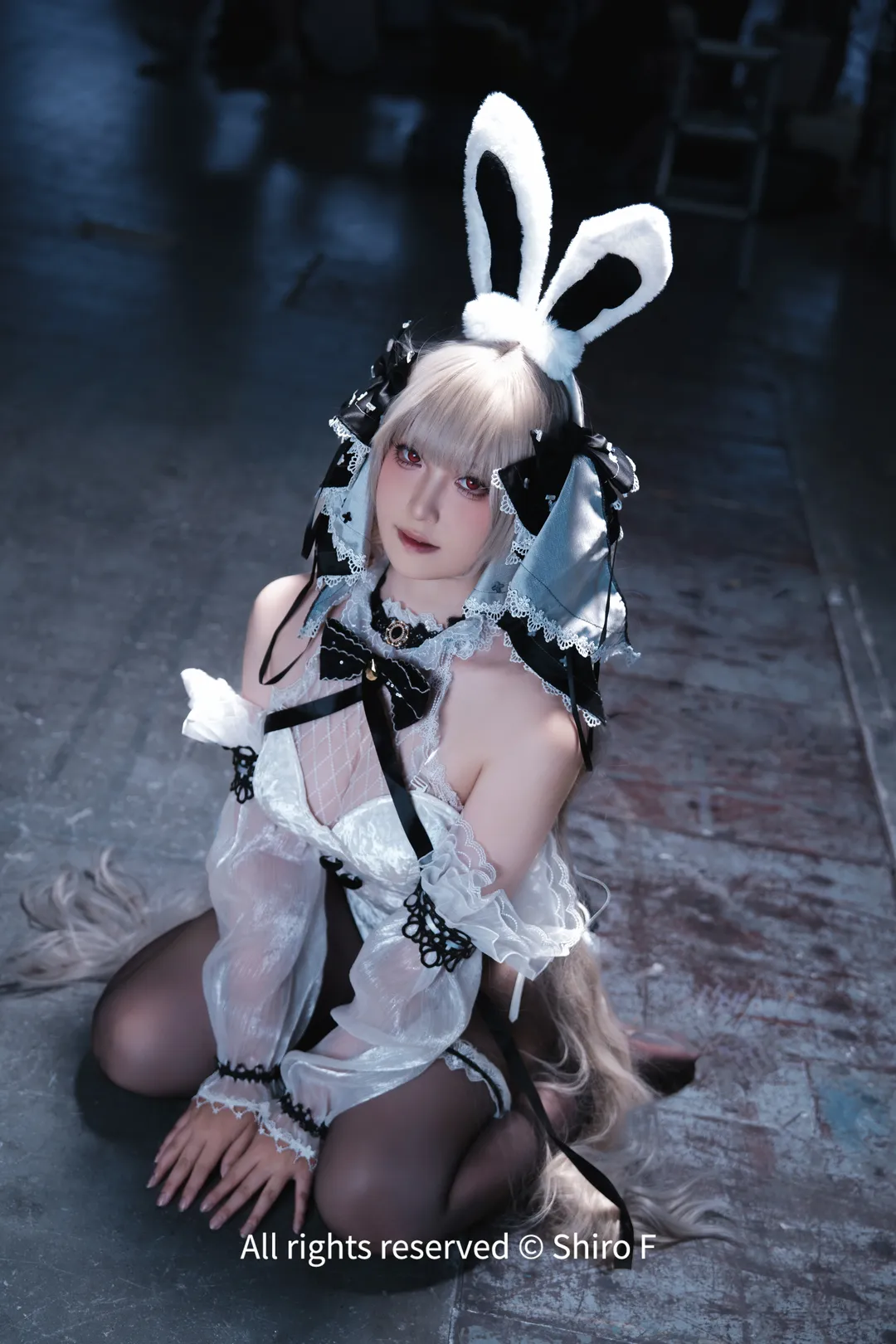 碧蓝航线, 可畏cos, 黑丝穿搭, 兔女郎cosplay, 2025ChinaJoy