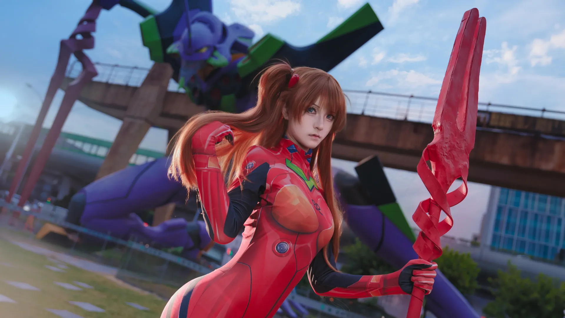 ロールプレイ, 二次元, アスカコスプレ, 新世紀エヴァンゲリオン, 戦闘服 - 2枚目