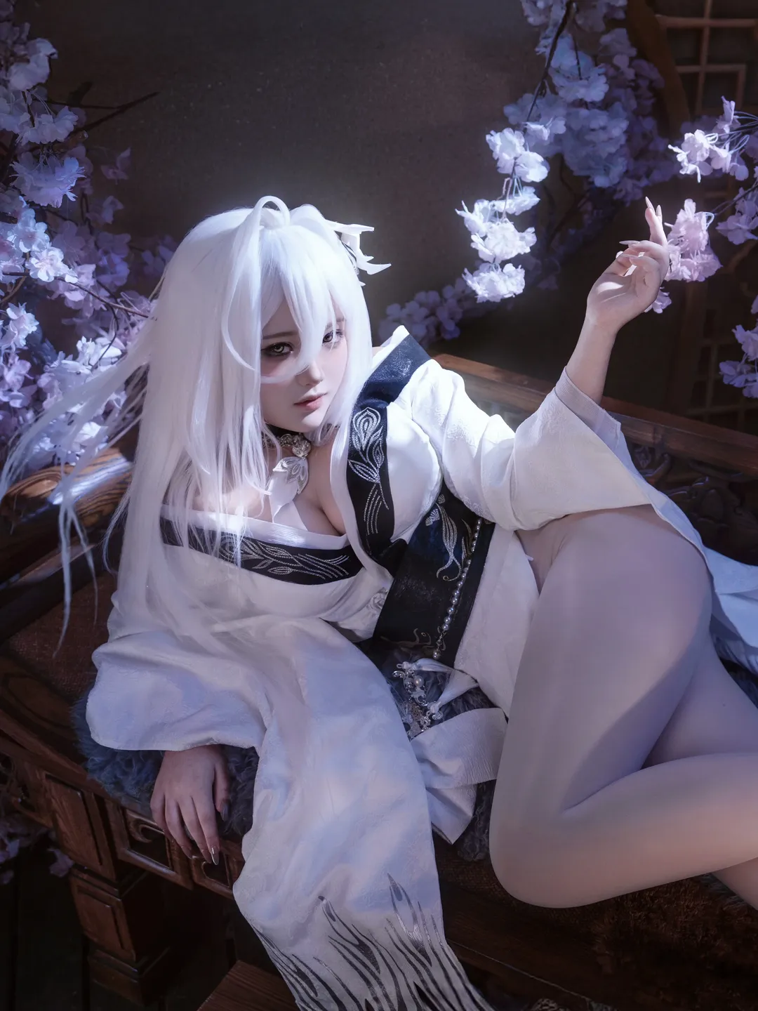 碧蓝航线, 二次元cosplay, 古风cos, 白凤cos, 白丝cos - 第1张