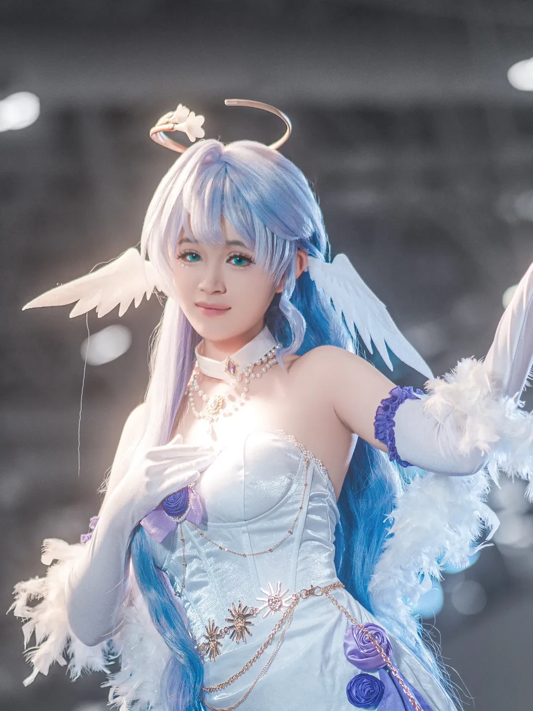 cosplay, 崩坏星穹铁道, 漫展返图, 知更鸟cos, 肉色丝袜cosplay - 第2张