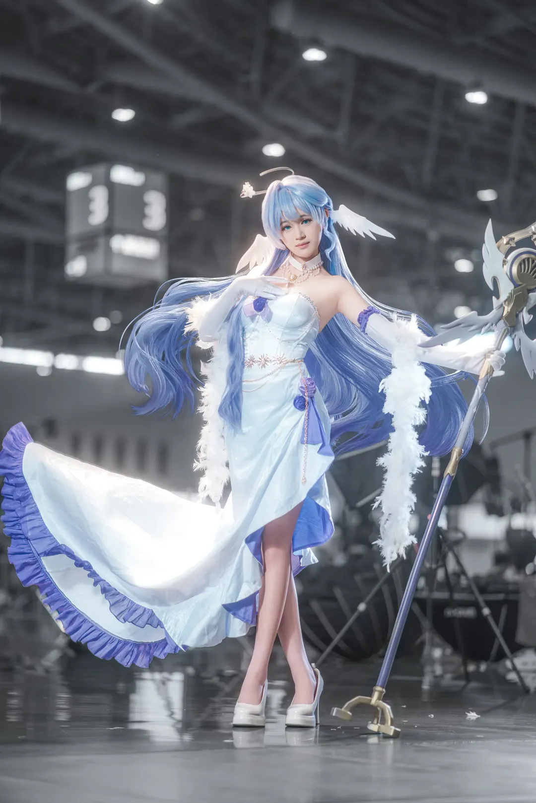 崩坏星穹铁道, 知更鸟cos, 二次元cosplay, 漫展摄影, 蓝白羽翼cos - 第4张