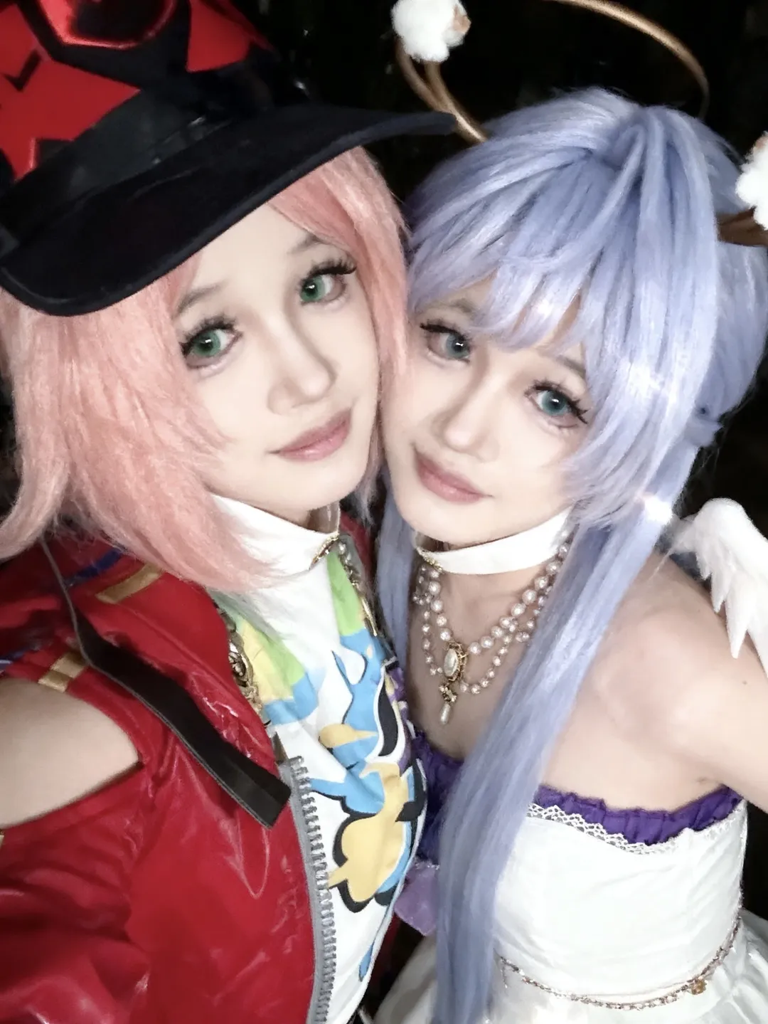 Convention photos, Wig styling, Cosplay insights, Honkai: Star Rail cosplay, Two-person selfie