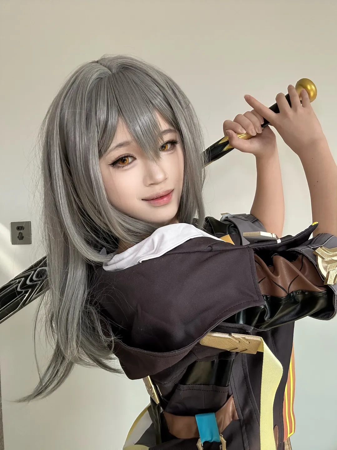 崩坏星穹铁道, cosplay穿搭, 游戏角色扮演, 星cos, 银灰发造型 - 第1张