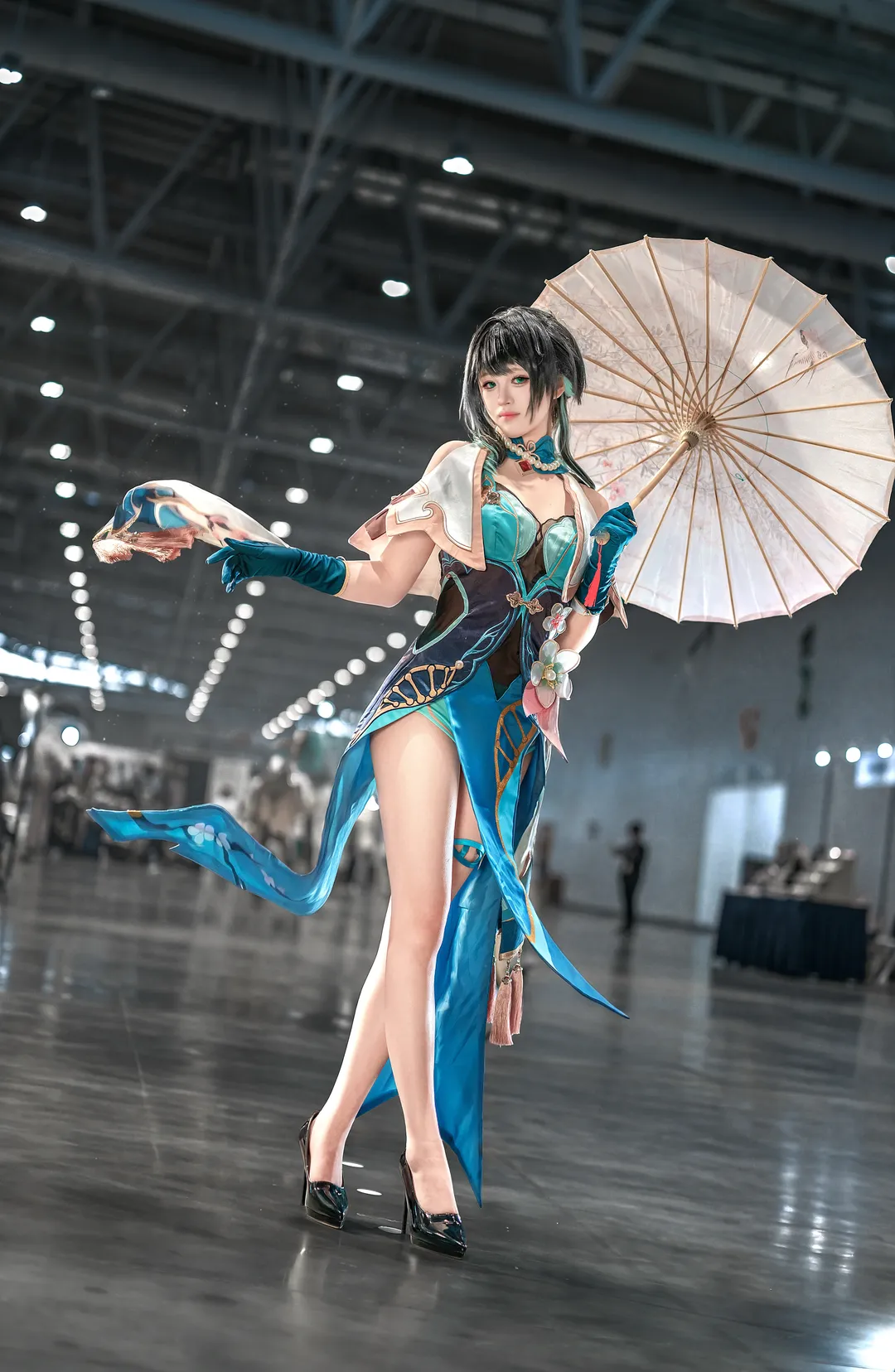 Honkai: Star Rail, Convention photos, Anime cosplay, Ruan Mei cosplay, Chinese-style photography